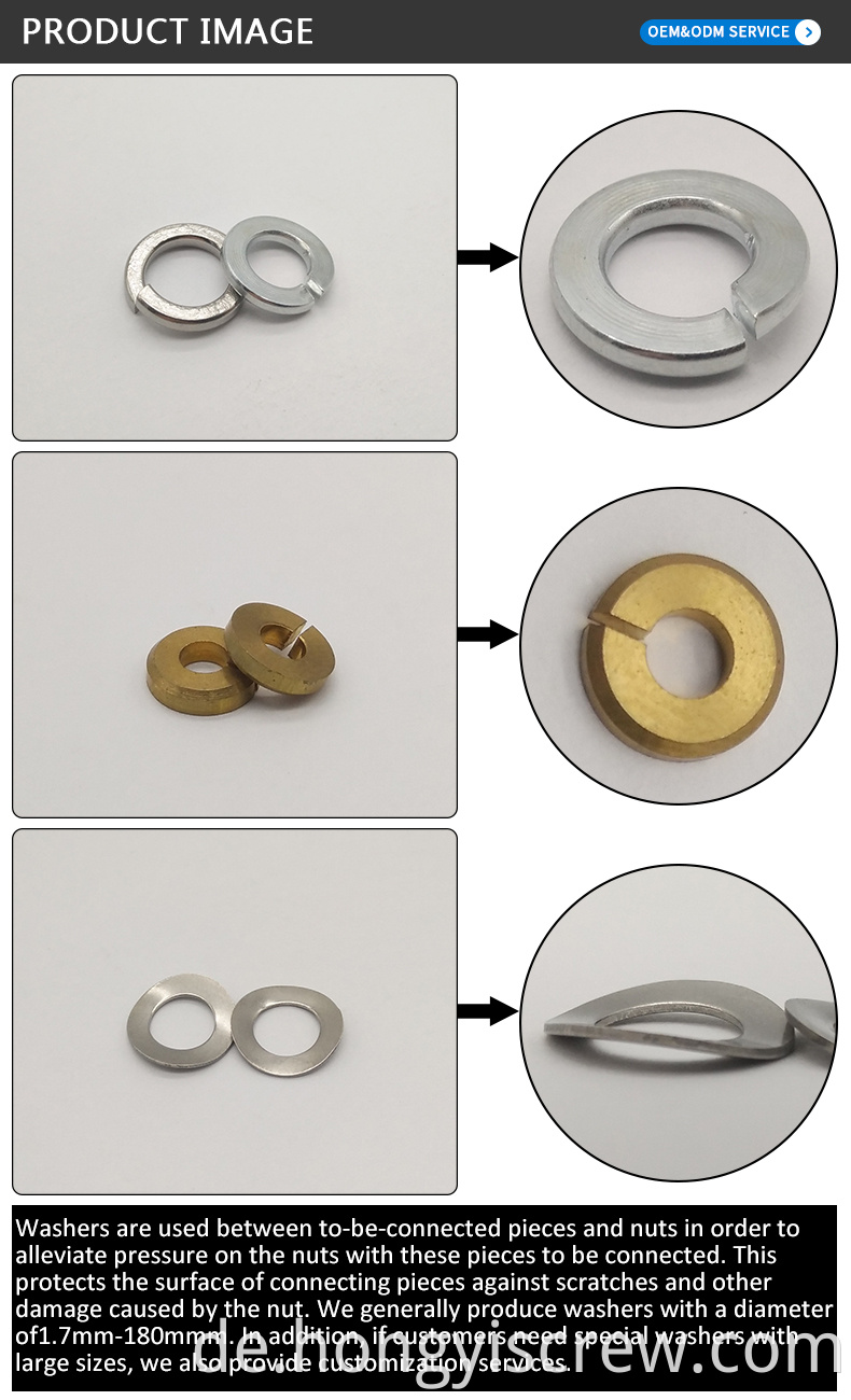 China Befestigungselemente Edelstahl C Ring Waschmaschine